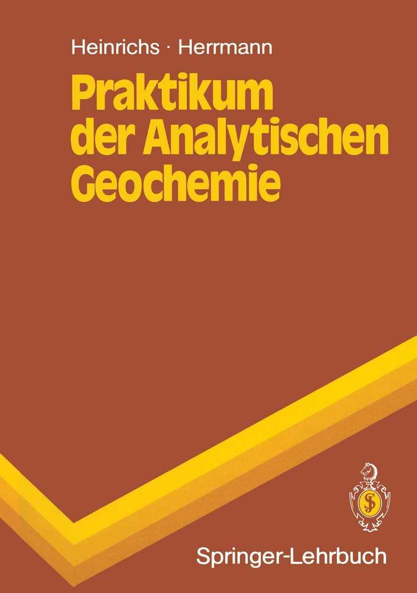 Praktikum der Analytischen Geochemie (Springer-Lehrbuch) Mathematics
