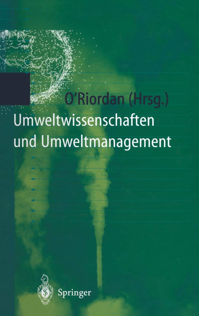 Umweltwissenschaften und Umweltmanagement: Ein interdisziplinäres Lehrbuch Law