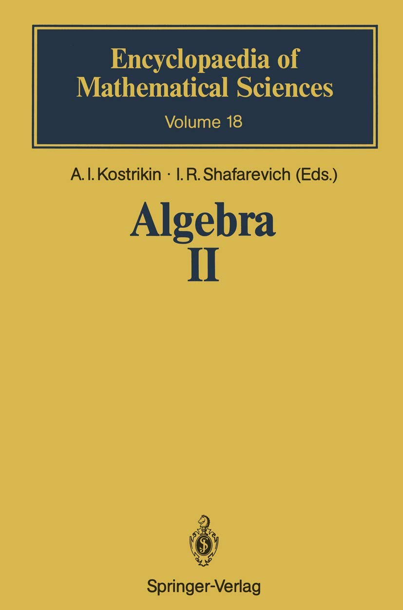 Algebra II: Noncommutative Rings Identities (Encyclopaedia of Mathematical Sciences, Band 18) Mathematics