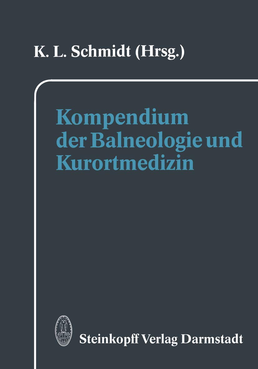 Kompendium der Balneologie und Kurortmedizin Medicine