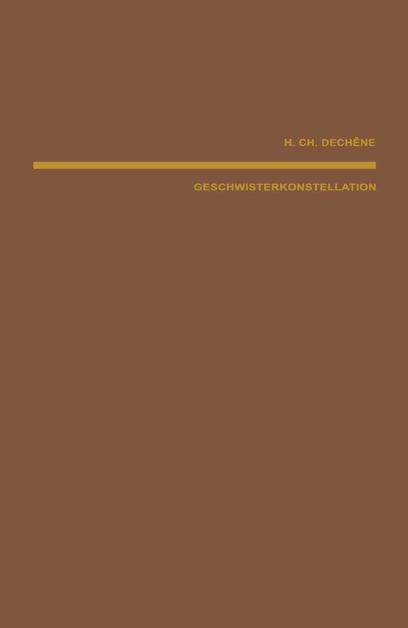 Geschwisterkonstellation und psychische Fehlentwicklung Health, Nutrition & Fitness