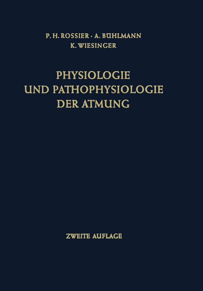 Physiologie und Pathophysiologie der Atmung Medicine