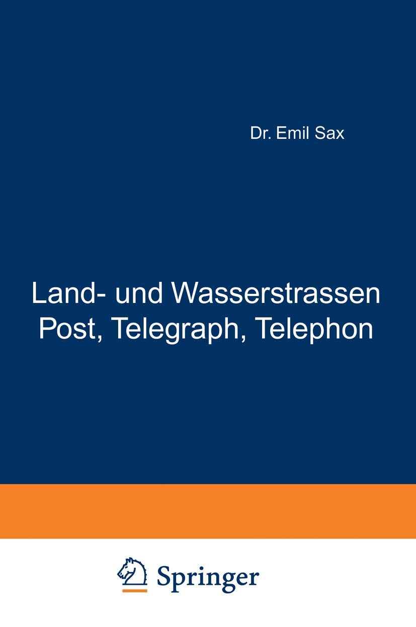 Land- und Wasserstrassen Post, Telegraph, Telephon book