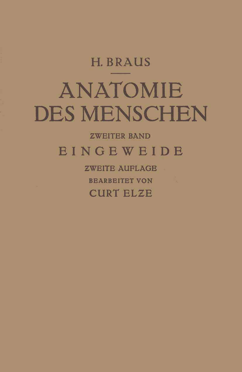 Anatomie des Menschen: Ein Lehrbuch für Studierende und Ärzte Medicine
