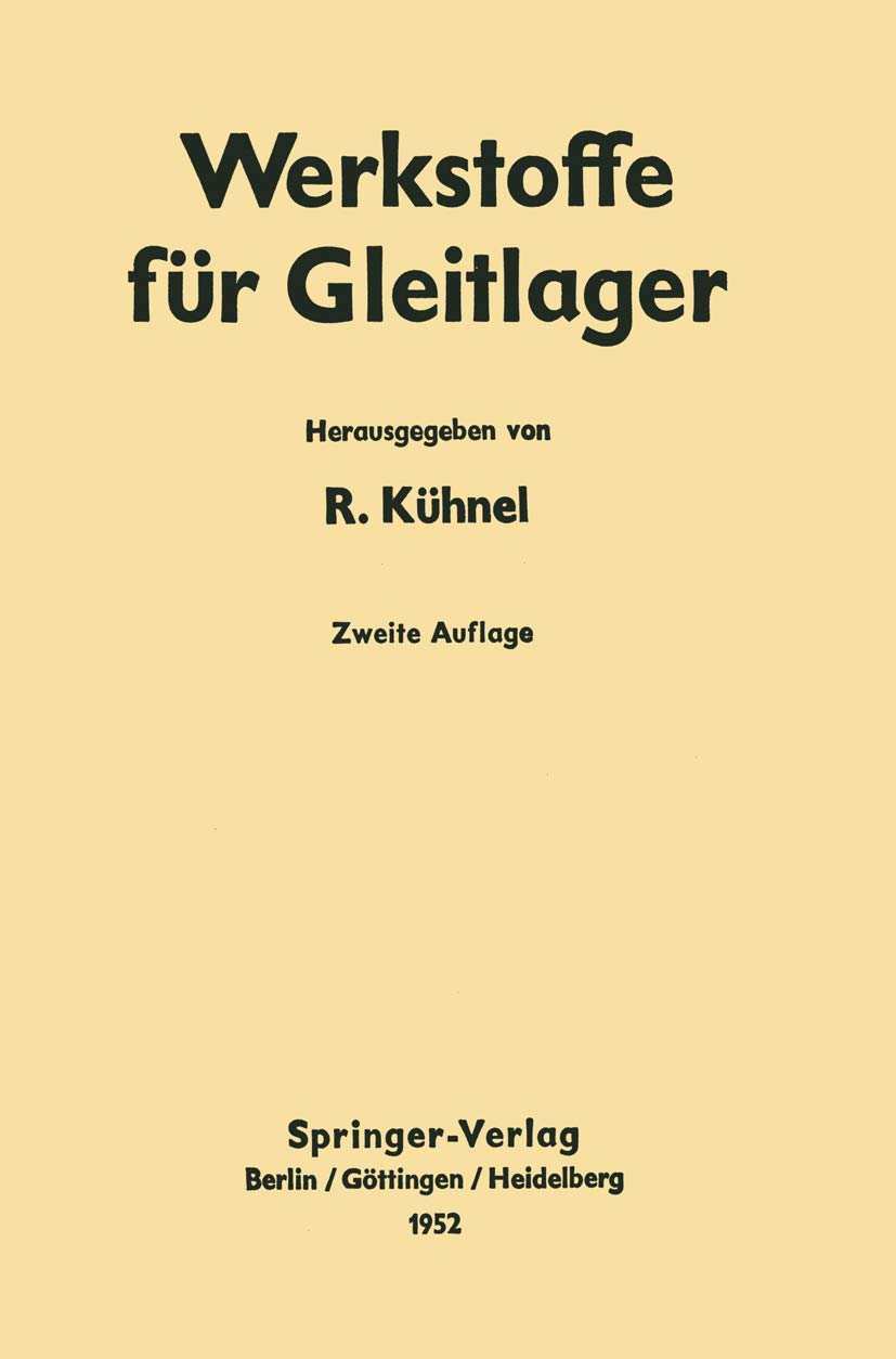 Werkstoffe für Gleitlager Media & Communication