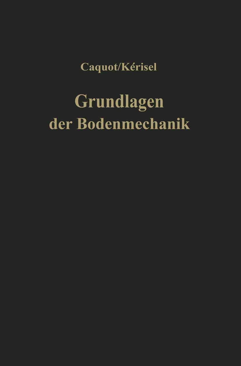 Grundlagen der Bodenmechanik Business & Technology