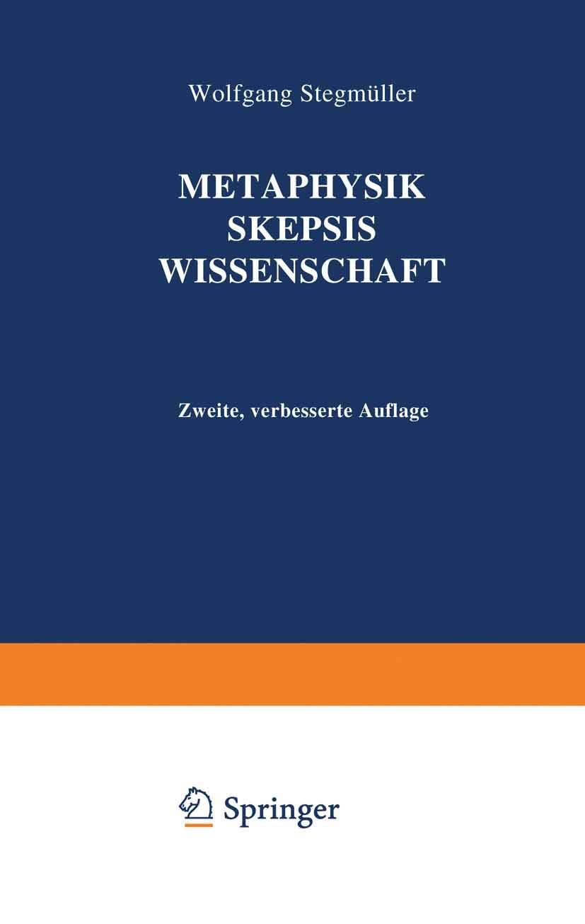 Metaphysik Skepsis Wissenschaft Law