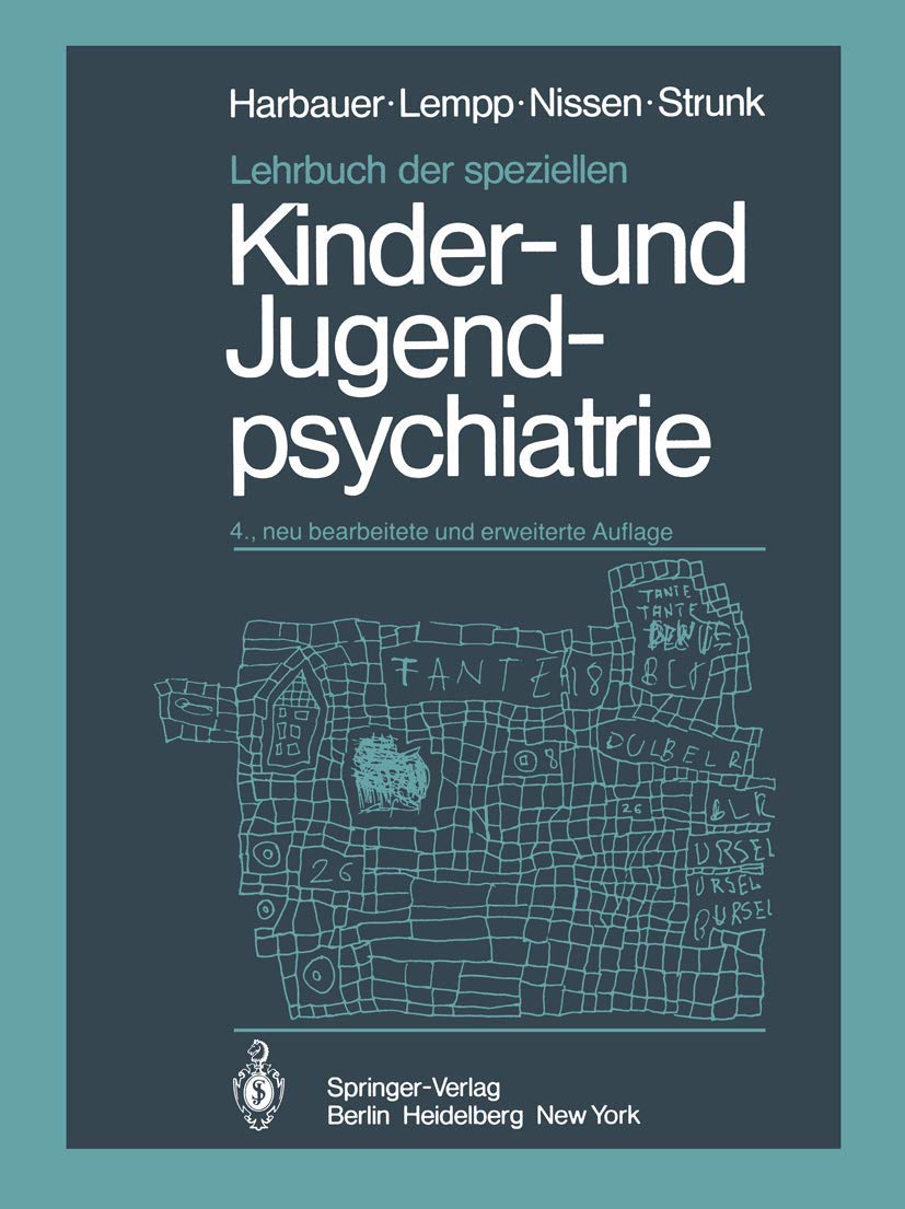 Lehrbuch der speziellen Kinder- und Jugendpsychiatrie Medicine
