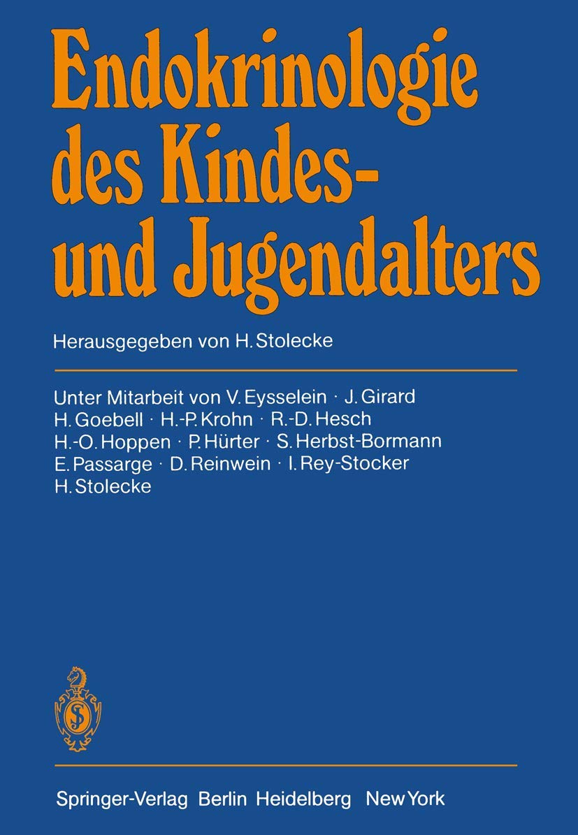 Endokrinologie des Kindes- und Jugendalters Medicine