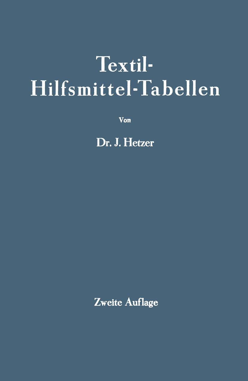 Textil-Hilfsmittel-Tabellen: "(Insbesondere Schaum-, Netz-, Wasch-, Reinigungs-, Dispergier- usw.-Mittel)" Business, Finance & Career