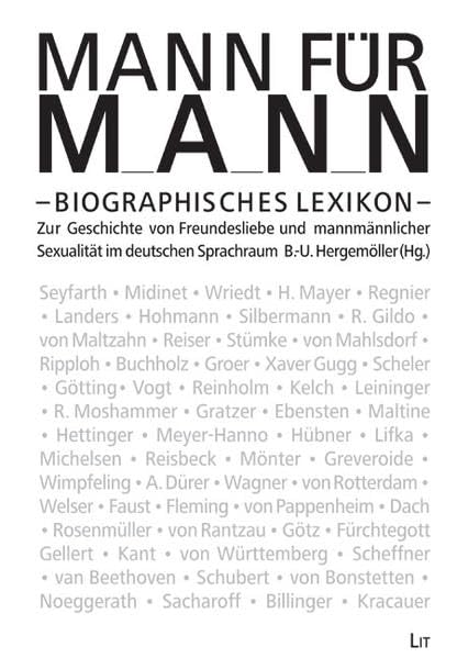 Mann für Mann: Biographisches Lexikon zur Geschichte von Freundesliebe und männlicher Sexualität im deutschen Sprachraum book