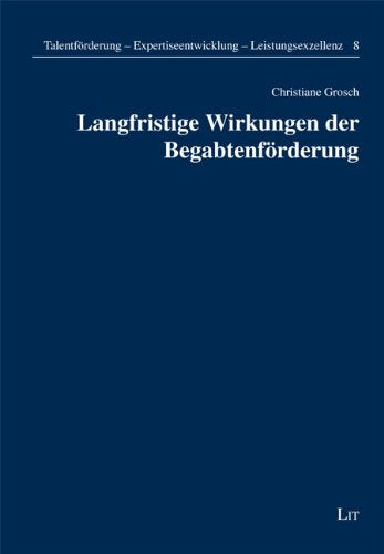 Langfristige Wirkungen der Begabtenförderung Books