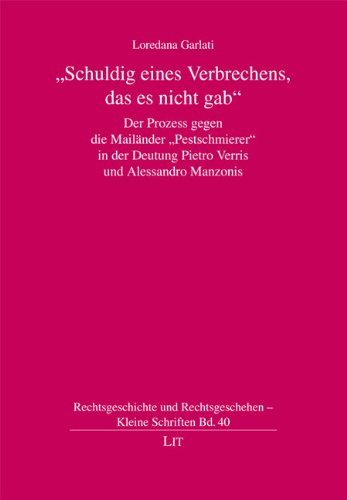 "Schuldig eines Verbrechens, das es nicht gab" Law