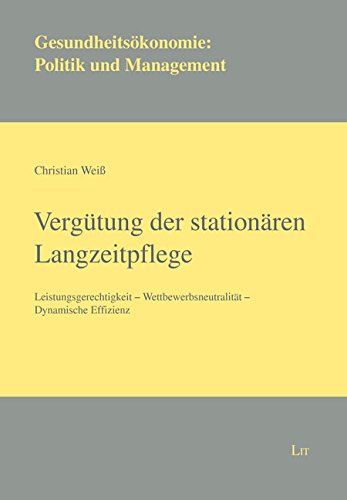 Vergütung der stationären Langzeitpflege book