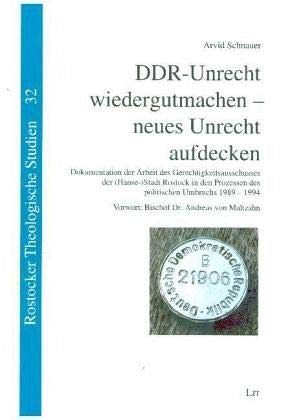 DDR-Unrecht wiedergutmachen - neues Unrecht aufdecken book