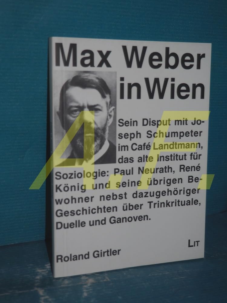 Max Weber in Wien book
