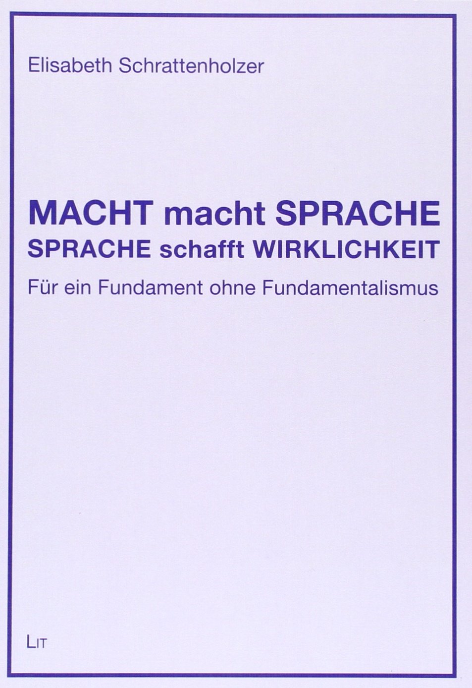 MACHT macht SPRACHE - SPRACHE schafft WIRKLICHKEIT Film, Art & Culture