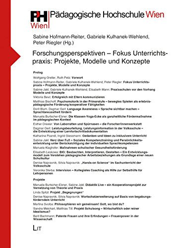 Forschungsperspektiven - Fokus Unterrichtspraxis: Projekte, Modelle und Konzepte: Sonderband Learning & Reference