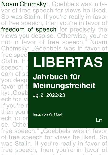 Libertas: Jahrbuch für Meinungsfreiheit. Jahrgang 2, 2022 Law