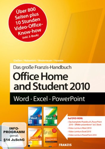 Office Home and Student 2010 Lernkurs Books