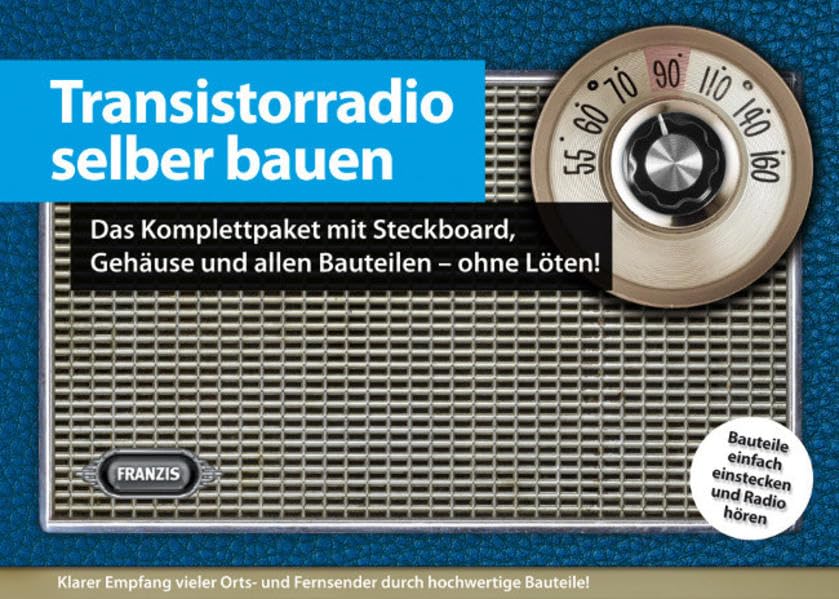 Transistorradio selber bauen – ohne zu Löten (Elektronik Lernpakete) Hobbies & Crafts