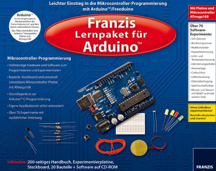 Lernpaket für Arduino: Leichter Einstieg in die Mikrocontroller-Programmierung mit Arduino/Freeduino. Ohne Lötkolben experimentieren! Bauteile ... Mac OS oder höher (Elektronik Lernpaket) Computer Science