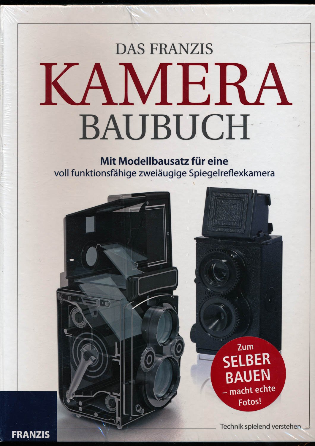 Das große Kamera Baubuch: Nostalgie-Kamera und Fotobuch im Set: Mit Modellsatz für eine voll funktionstüchtige zweiäugige Spiegelreflexkamera (Franzis Baubuch) Hobbies & Crafts