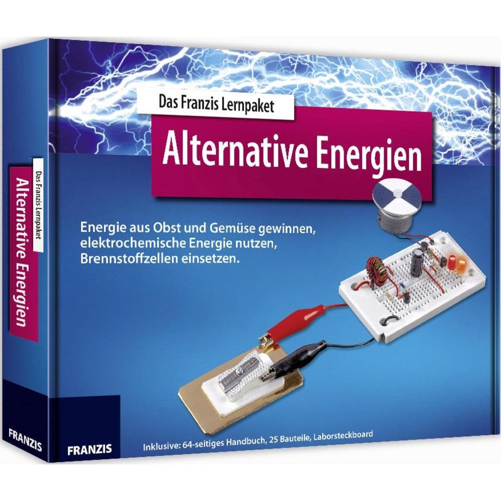 Lernpaket Alternative Energien: Energie aus Obst und Gemüse gewinnen, elektrochemische Energie nutzen, Brennstoffzellen einsetzen book