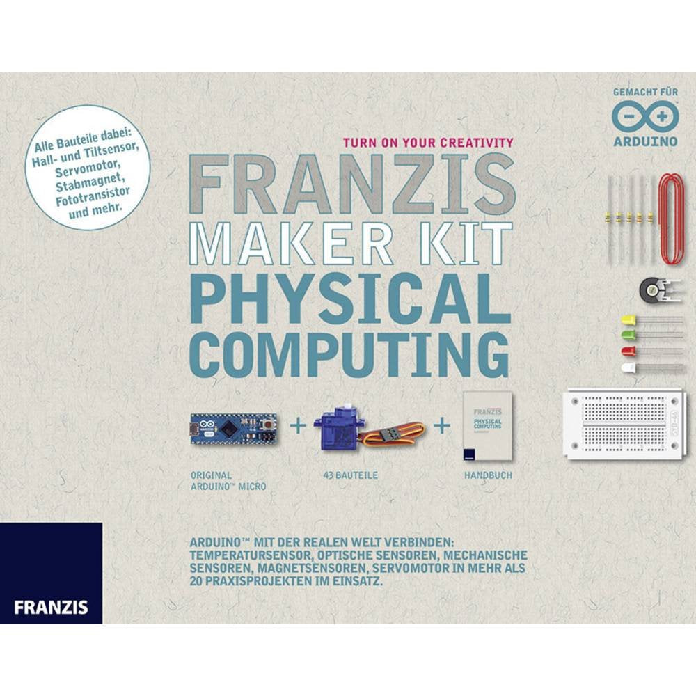 Physical Computing: Arduino™ mit der realen Welt verbinden: Temperatursensor, optische Sensoren, mechanische Sensoren, Magnetsensoren, Servomotor in mehr als 20 Praxisprojekten im Einsatz. Computer Science