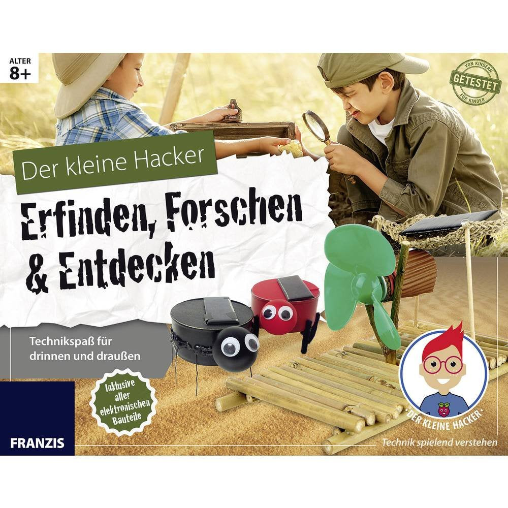 Der kleine Hacker: Erfinden, Forschen & Entdecken. Technikspaß für drinnen und draußen. (Elektronik Lernpaket) Business & Technology