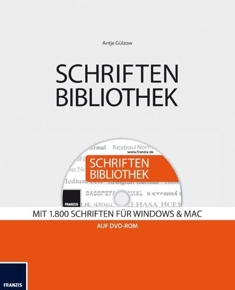 Schriften. Mit 1.800 Schriften für Windows & Mac (auf DVD-ROM) Film, Art & Culture