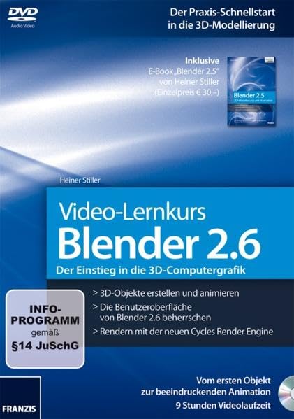 Blender 2.6 Video Lernkurs (Professional Series) Computer Science