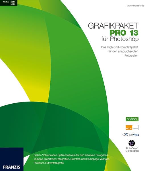 Grafikpaket Pro 13 für Photoshop (PC) Web & Graphic Design