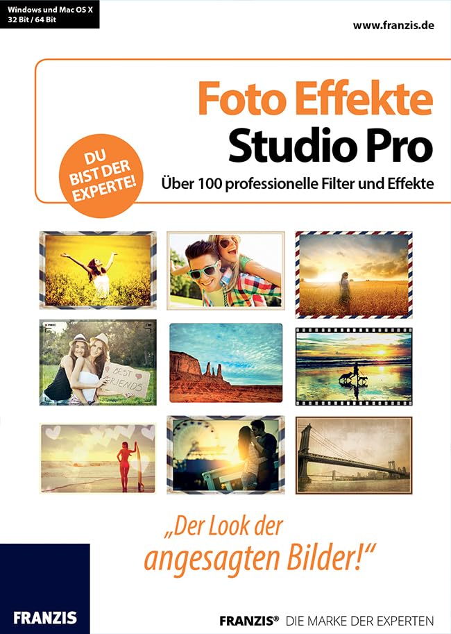 Franzis Verlag Foto Effekte Studio Pro Web & Graphic Design