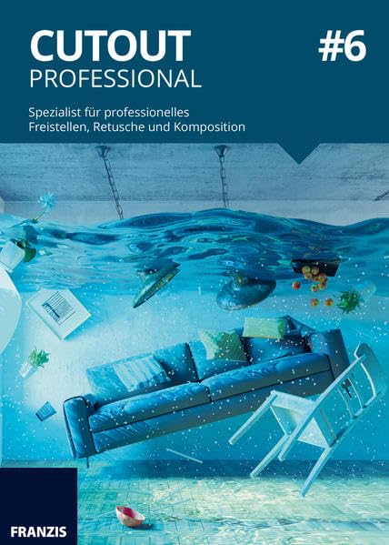 CutOut 6 professional: Spezial-Bildbearbeitungssoftware zum Freistellen und Retuschieren für die perfekte Fotomontage Web & Graphic Design