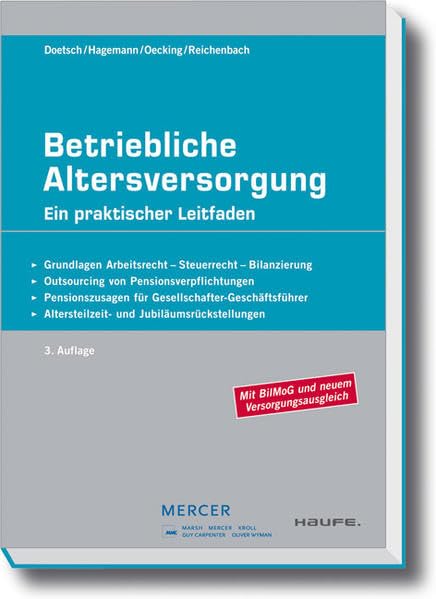 Betriebliche Altersversorgung: Ein praktischer Leitfaden (Haufe Fachpraxis) Business, Finance & Career