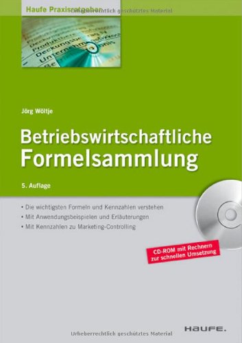 Betriebswirtschaftliche Formelsammlung Law