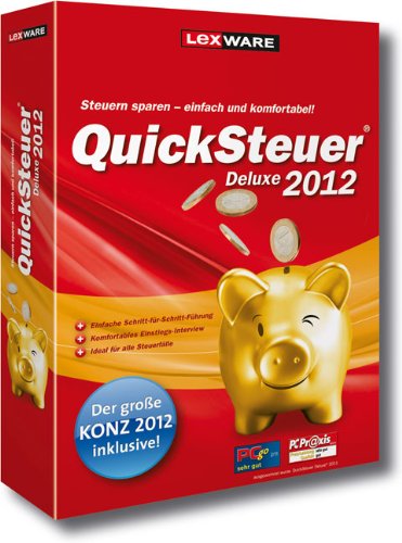 QuickSteuer Deluxe 2012 (Version 18.00) (für Steuerjahr 2011) Taxes & Bookkeeping