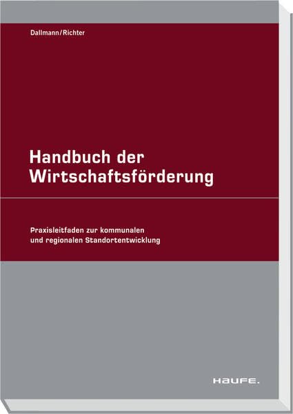 Product Image: Handbuch der Wirtschaftsförderung