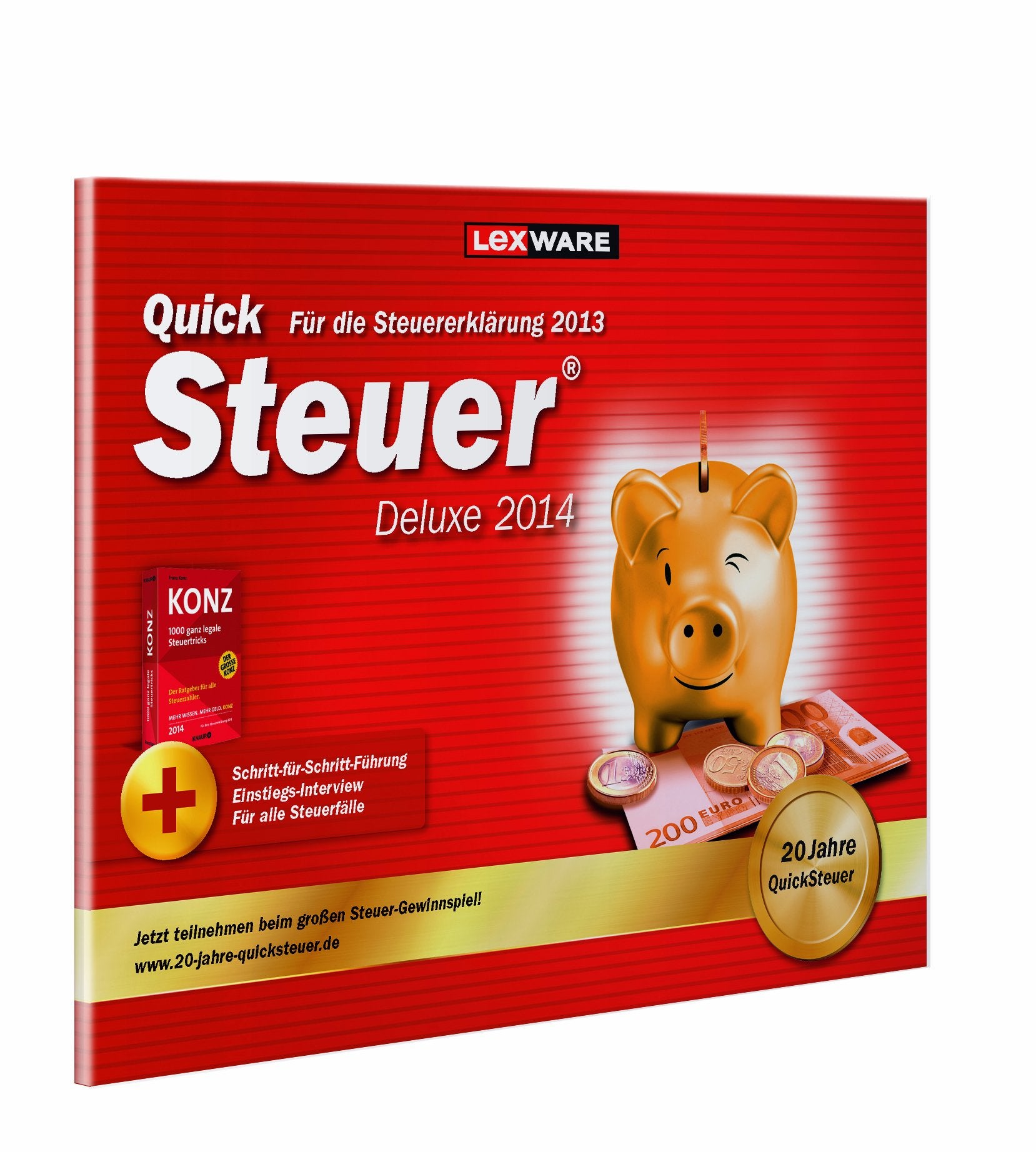 QuickSteuer Deluxe 2014 (für Steuerjahr 2013) Taxes & Bookkeeping