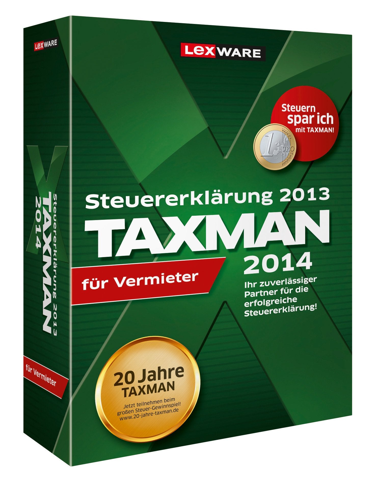 Lexware Taxman Steuererklärung 2014 (Steuerjahr 2013) Taxes & Bookkeeping