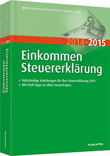 Einkommensteuererklärung 2014/2015 Law