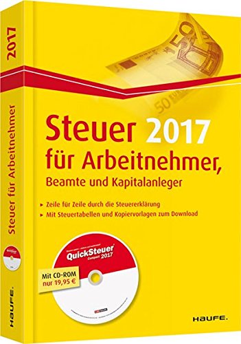 Steuer für Arbeitnehmer, Beamte und Kapitalanleger plus CD (Haufe Steuerratgeber) Law