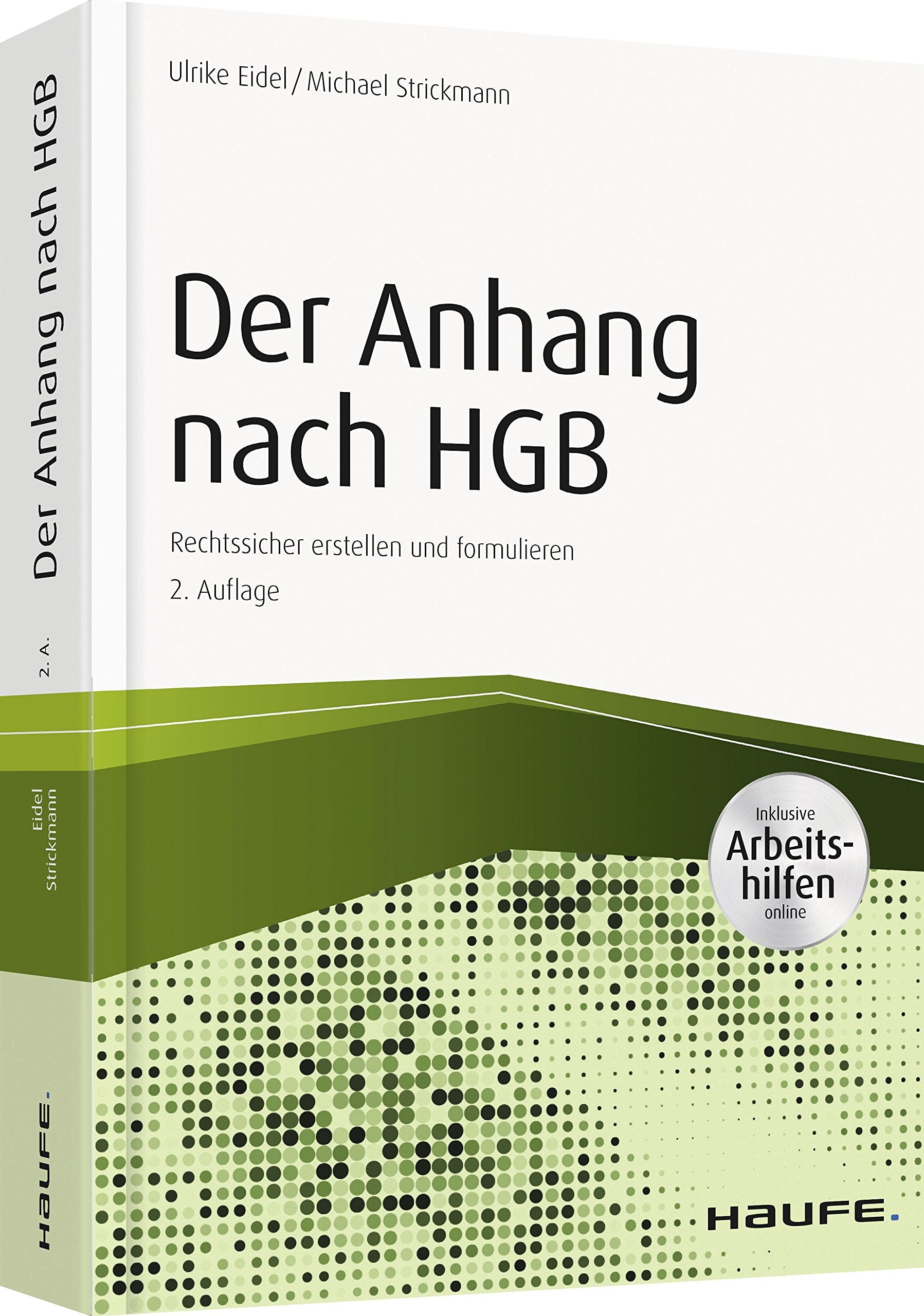 Der Anhang nach HGB - inkl. Arbeitshilfen online book