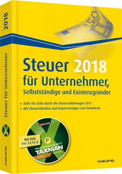 Steuer für Unternehmer, Selbstständige und Existenzgründer plus DVD Law