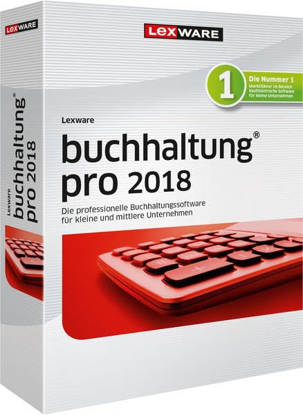 Lexware buchhaltung 2018|pro-Version Minibox (Jahreslizenz)|Einfache Buchhaltungs-Software für Freiberufler, Handwerker, kleine und mittlere Unternehmen|Kompatibel mit Windows 7 oder aktueller Taxes & Bookkeeping