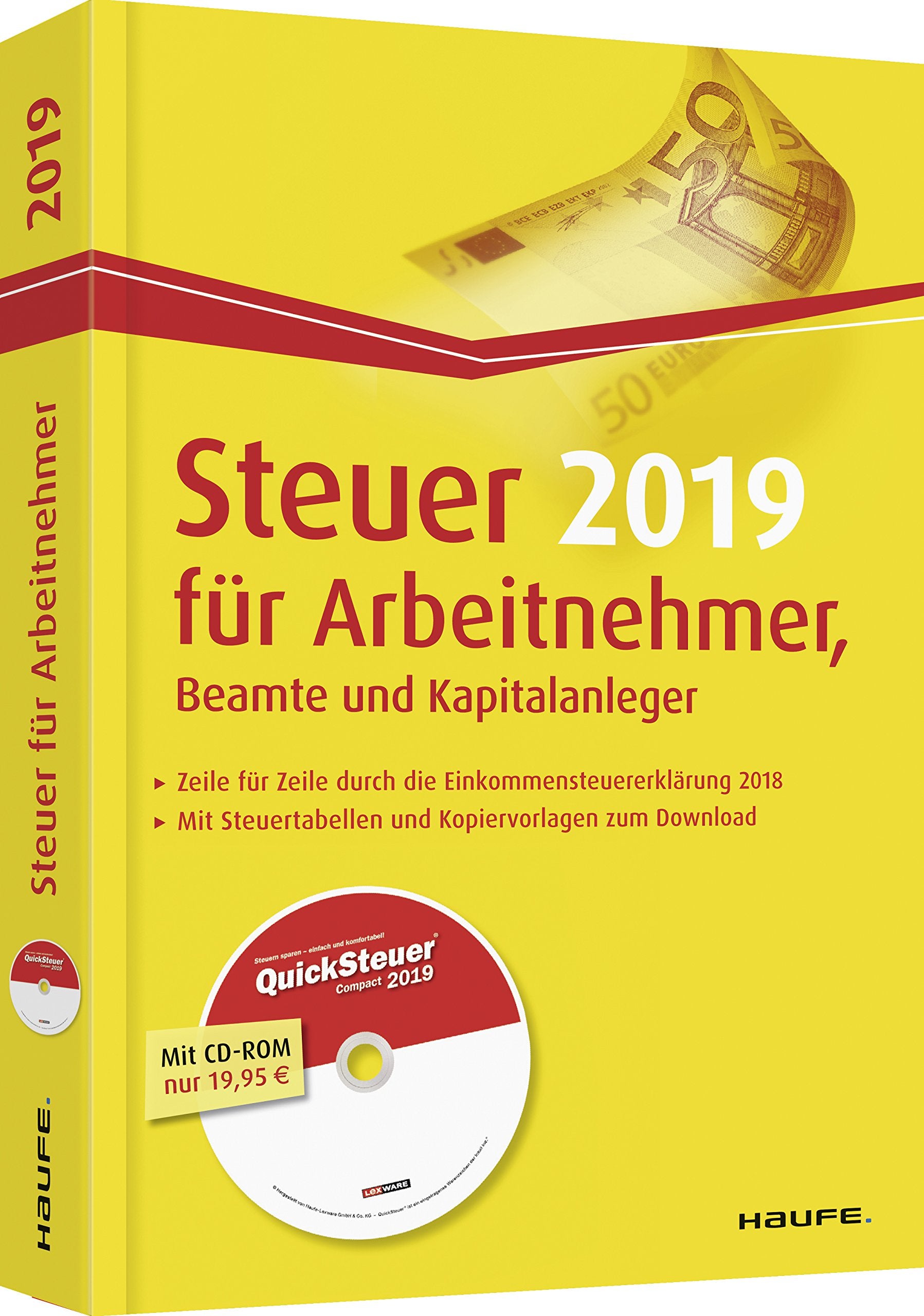 Steuer für Arbeitnehmer, Beamte und Kapitalanleger plus CD Law