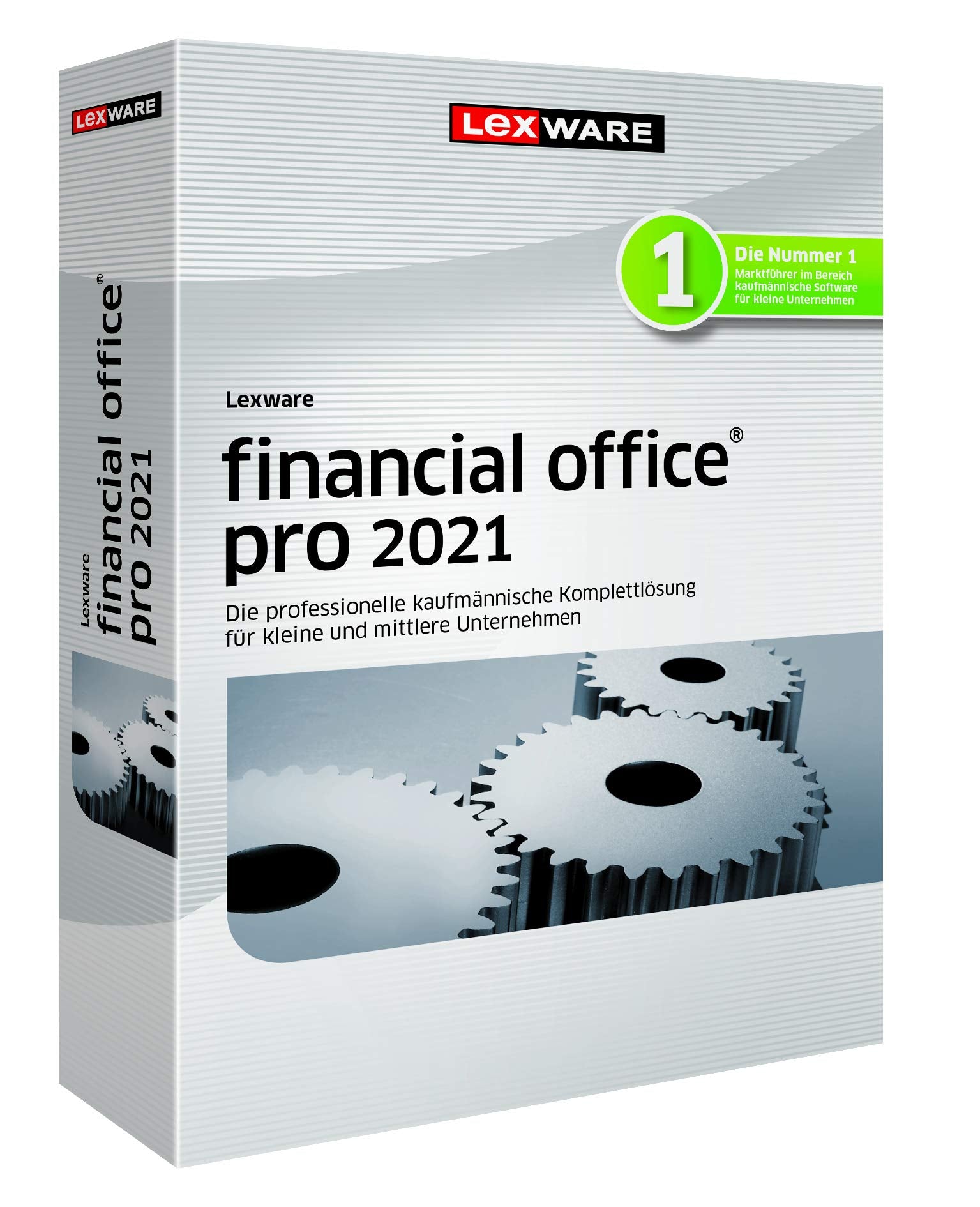 Lexware financial office 2021|pro-Version Minibox (Jahreslizenz)|Einfache kaufmännische Komplett-Lösung für Freiberufler|Kompatibel mit Windows 8.1 oder aktueller|Pro|3|1 Jahr|PC|Disc Taxes & Bookkeeping