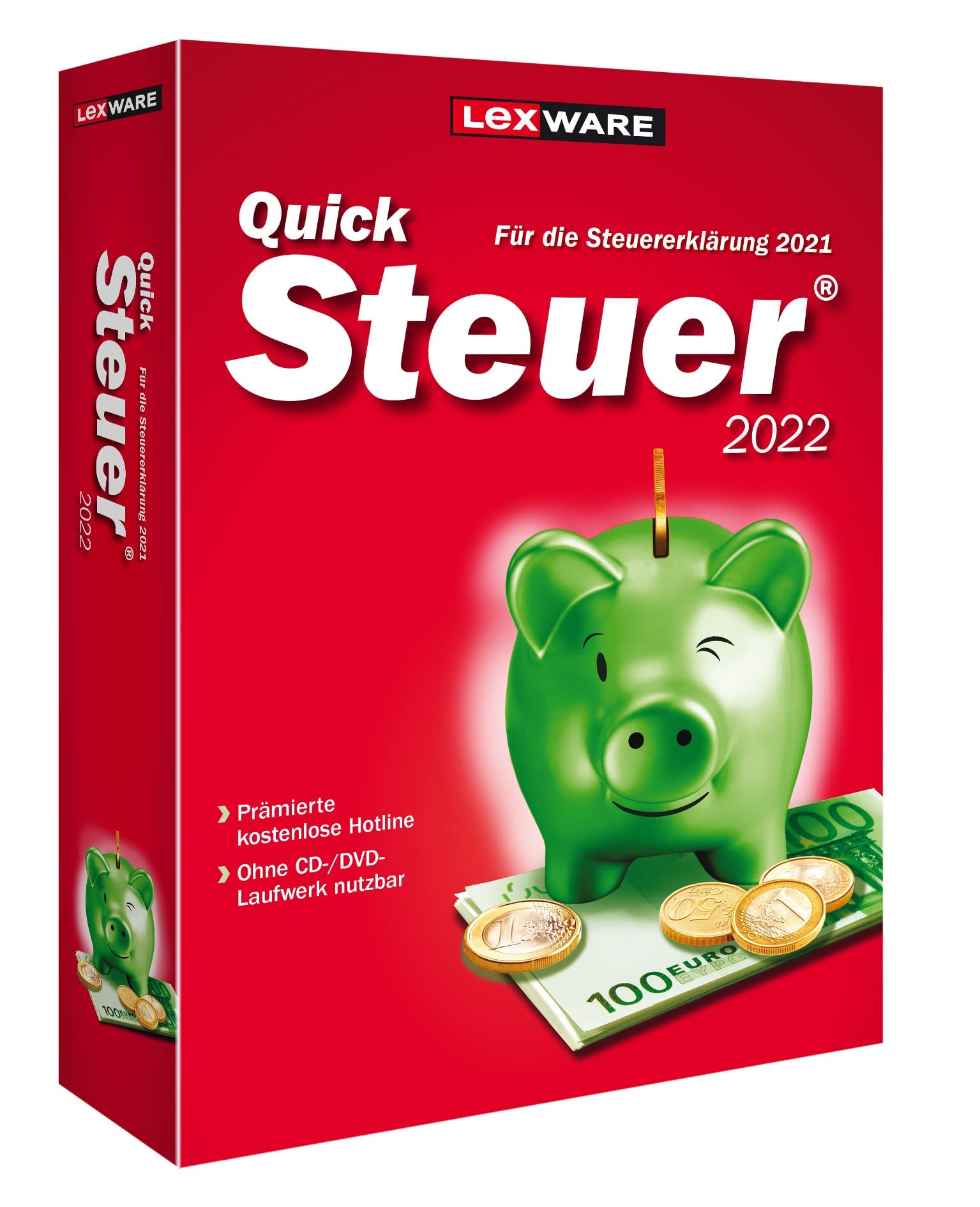 QuickSteuer 2022 (für Steuerjahr 2021) | Minibox | Private und gewerbliche Steuererklärung Taxes & Bookkeeping