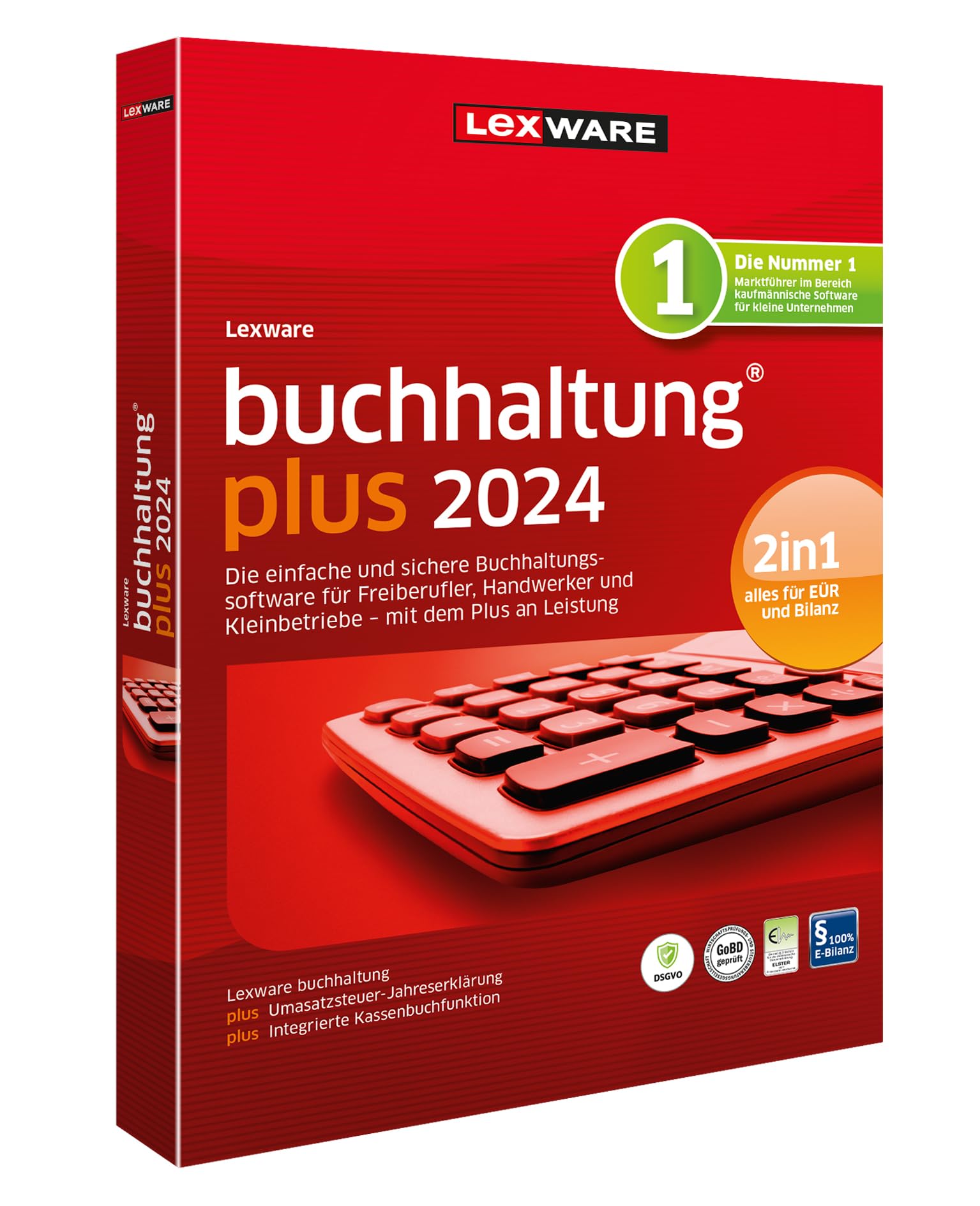 Lexware buchhaltung 2024 | Plus | Minibox (365 Tage) | Einfache Buchhaltungs-Software vom Marktführer Other software